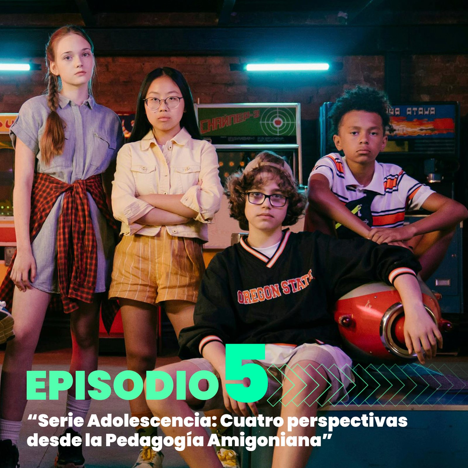 “Serie Adolescencia: Cuatro perspectivas desde la Pedagogía Amigoniana” Podcast ¨Voces Amigonianas¨Temporada 2 – Episodio 5 episode artwork